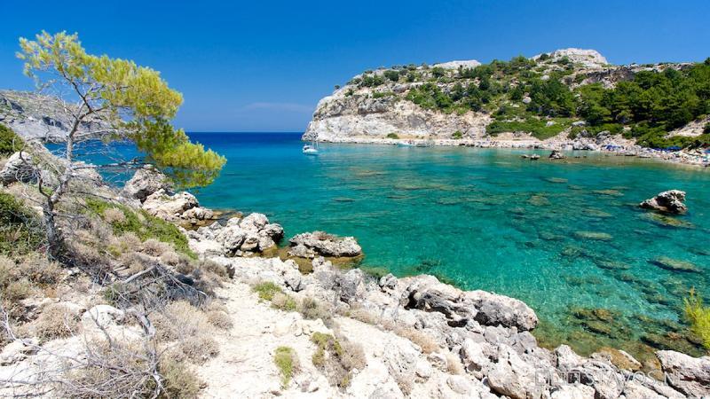 Achousa Hotel Faliraki Dış mekan fotoğraf