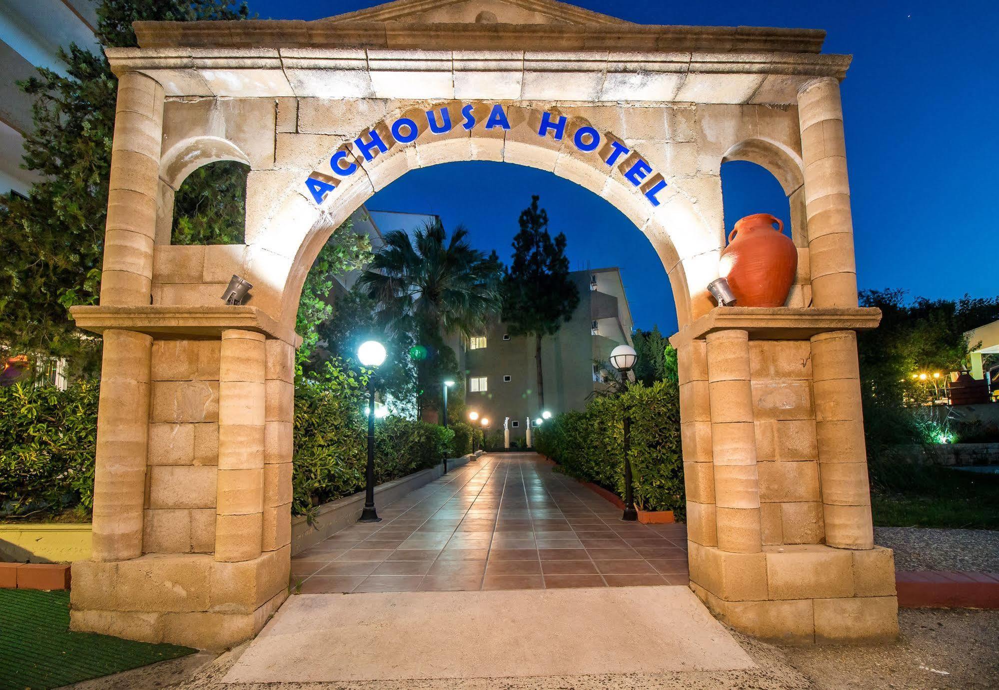 Achousa Hotel Faliraki Dış mekan fotoğraf