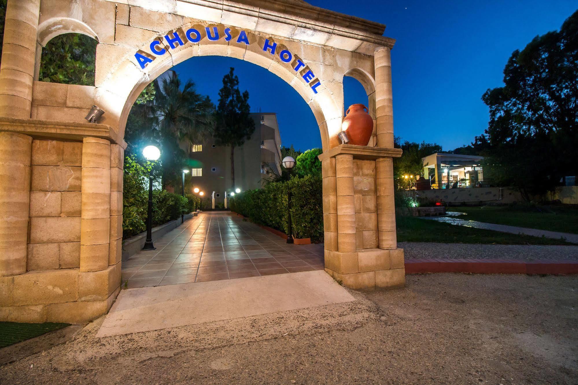 Achousa Hotel Faliraki Dış mekan fotoğraf