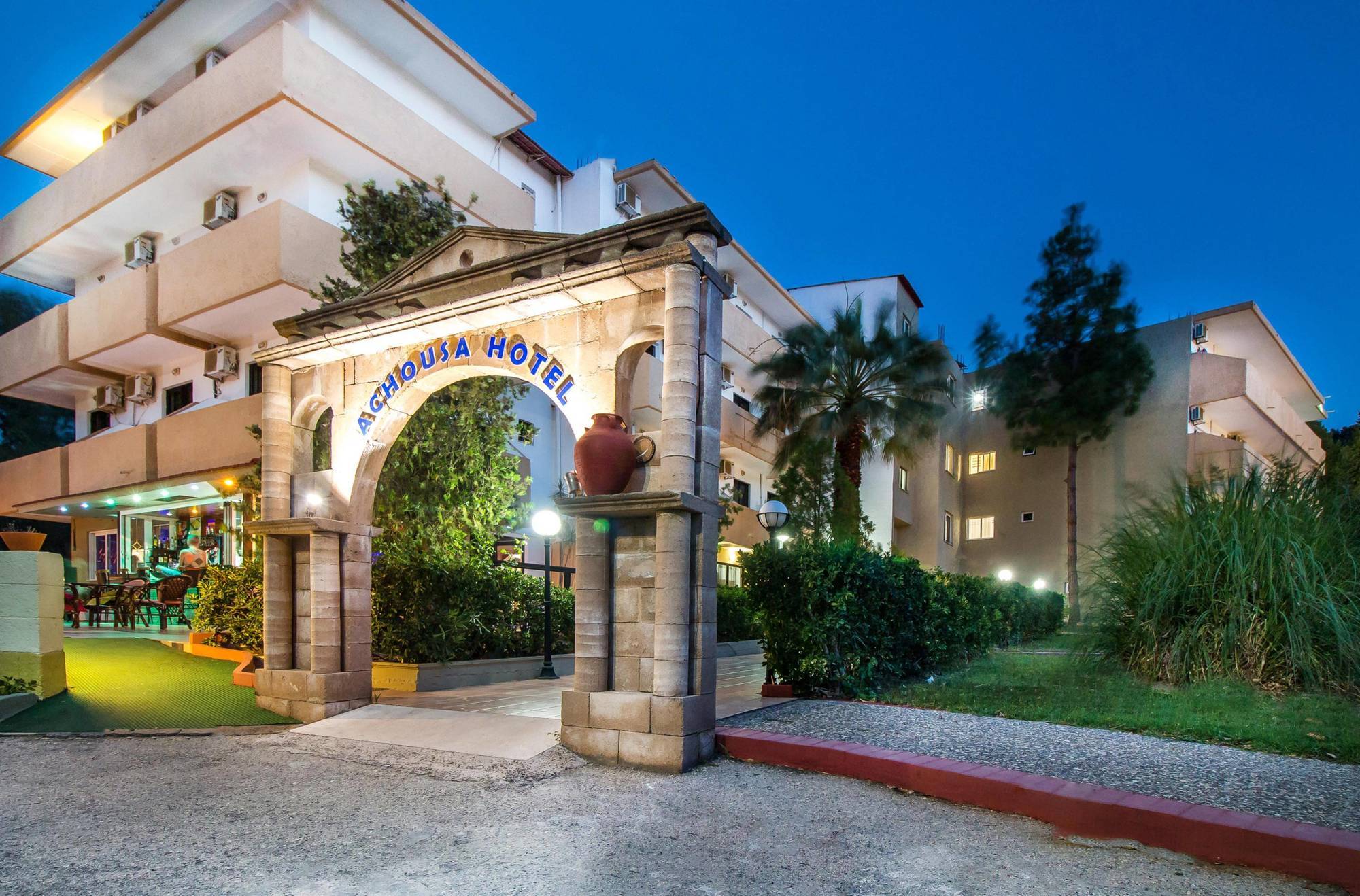 Achousa Hotel Faliraki Dış mekan fotoğraf