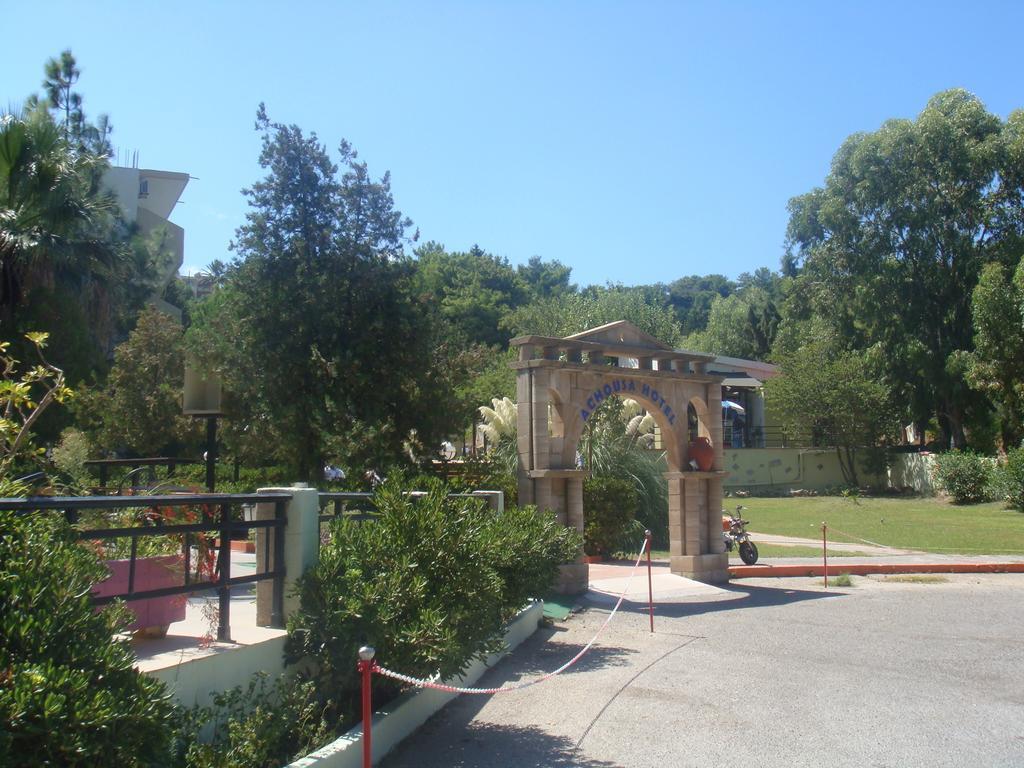 Achousa Hotel Faliraki Dış mekan fotoğraf